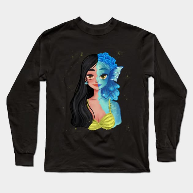 LUCA ARTWORK Long Sleeve T-Shirt by camillekayart